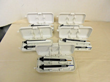 Epson Easy Interactive Pens ELPPN05 Blue & Orange w/ Case LOT OF 5 picture