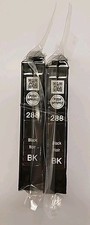 Genuine Epson 288 Black Ink Cartridges | Pack Of 2 | EXP 2/2026 | New Sealed picture