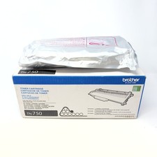 Open Box, Brother Genuine TN750 Black High-yield Printer Toner Cartridge picture