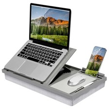 LAPGEAR Ergo Pro Lap Desk with 20 Adjustable Angles, Mouse Pad, and Phone Holder picture