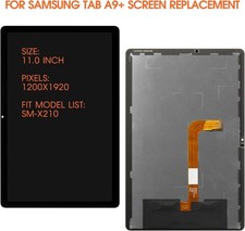 LCD Digitizer Screen for Samsung Galaxy Tab A9+ SM‑X210 X215 X216B Replacement picture