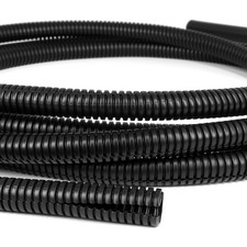 Split Wire Loom Tubing,10,25ft Cord Protectors from Pets No Chew, Flexible Wi... picture