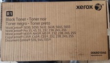 NEW Genuine Xerox 006R01046 Black Toner, 2 Cartridges, 1 Waste Toner Bottle picture