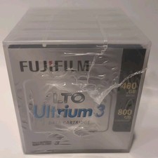 LOT OF 5 - FUJIFilm LTO Ultrium 3 Data Cartridge 400GB Native 800GB Compressed picture