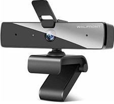 Walfront 1080P Webcam S4 for PC Laptop Desktop, 360-Degree Rotation picture