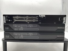 Lot of 3 CISCO C891F 8-Port Gigabit Ethernet Integrated Services Router picture