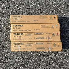 Toshiba TFC25 Toner Cartridge Set  T-FC25-C T-FC25-M T-FC25-Y NEW black magenta  picture