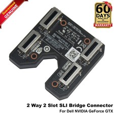 Dell Nvidia GeForce GTX SLI Bridge 2-Way Connector 900-52251-0100-000 C042 T9J8D picture