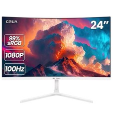 CRUA 24” FHD 100Hz Curved Monitor picture