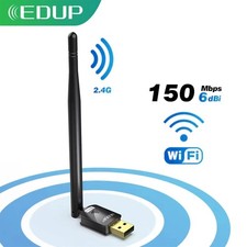 Adaptador de red inalámbrico WiFi USB para escritorio - Dongle de alta ganancia picture