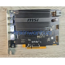 For MSI USB4 PD100W Expansion Card 2xUSB 4.0 (USB-C) 2xDisplayPort input ports picture