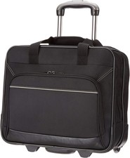 Amazon Basics Rolling Laptop Case, 15.6 in, Black  picture