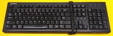 ⭐️⭐️⭐️⭐️⭐️ Compaq PR1101U (505130-371) Wired USB Keyboard Slim Classic picture