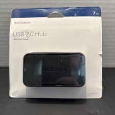 Insignia USB 2.0 7-Port Hub - Factory Sealed picture