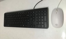 HP SK-2026 USB Black Keyboard With HP P001M Optical Mouse ~Ships Same Day~ picture