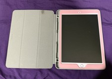 Apple iPad 7th Gen.~32GB~Wi-Fi~10.2 in~Bundle -Pink Marbled Case & USB Cord picture