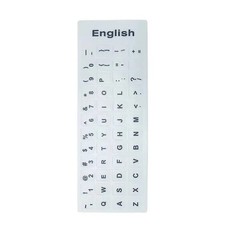 Keyboard Stickers English Spanish Italian Korean Frosted PVC Laptop PC Keys picture