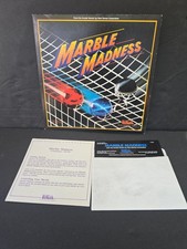 Vintage Apple IIGS MARBLE MADNESS Game Software 3 1/2” Disk 1986 Electro Arts#75 picture