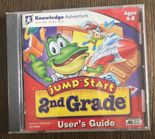 JUMP START: LEARNING SYSTEM 2ND GRADE PC CD-ROM 1996, KNOWLEDGE ADVENTURE picture