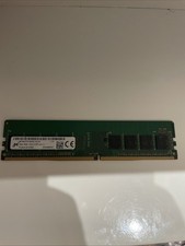 Two Sticks Micron DDR4 4GB DIMM Memory Module RAM PC-2133P MTA8ATF51264AZ-2G1B1 picture