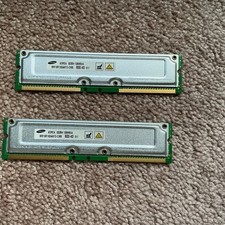 (2x 128MB) Samsung MR16R1624AF0  - CM8 800-40 128MB/4 ECC RDRAM Memory  picture