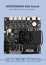 NAS Motherboard N5105 4x Intel i226-V 2.5G Nics Dual M.2 NVMe SATA3.0 Mini-ITX picture