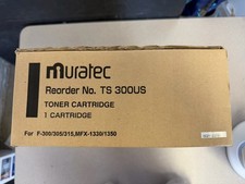 Muratec TS-300US OEM Black Toner F-300 F-305 F-315 MFX-1330 MFX-1350 NOS picture