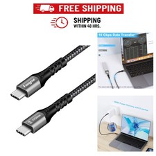 Fasgear USB C to USB C Cable 6ft 10Gbps 100W Fast Charge 4K Video picture