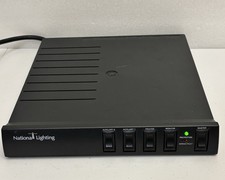 National Lighting  Desktop PC Surge Suppressor PC200 5+1 Out,Ethernet, 15A Reset picture