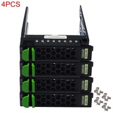 4X Fujitsu RX100 RX200 RX300 RX350 TX150 S6 S7 S8 2.5 SAS Tray Caddy A3C40135103 picture