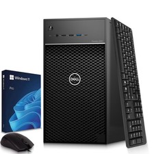 Dell 3630 Mini Tower Intel i7-8th 16GB RAM 128GB SSD 500GB HDD Wi-Fi Windows 11 picture