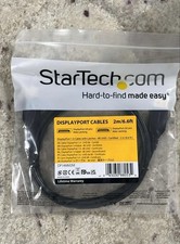 Pack of 5 - StarTech Display Port 1.4 Cable UHD  2m 6.6ft DP to DP 8K picture