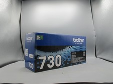 Brother TN730 Genuine Original Standard Yield Black Toner Cartridge 1200 Pages picture
