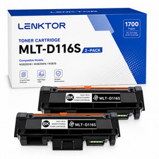 MLT-D116S 2PK Toner With Chip for Xpress M2625 M2875 M2835DW M2885FW M2675FN 2pk picture