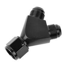 10AN Female to 10AN 10AN Male Flare Fitting - Y Block Union Splitter 310AN picture