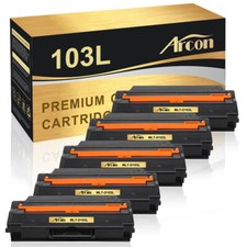 5Pack MLT-D103L Toner Compatible for Samsung 103L ML-2955DW ML-2955ND SCX-4729FD picture