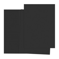 Black Color Copy Paper, 50 Sheets 8.3x5.9