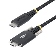 StarTech 6ft/2m USB-C To USB-C Screw Locking Cable (S2CEPR2M-USBSL-CABLE) picture