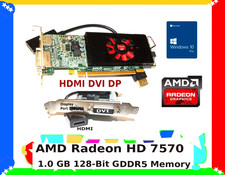 DELL Video GAME Card✔️WITH OVERCLOCKING SOFTWARE✔️PCI-E  16X  1GB GDDR5 128-Bit picture