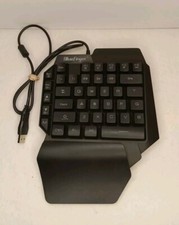 BlueFinger USB RGB One Hand Mechanical Gaming Keyboard picture