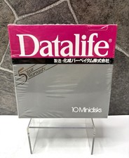 Vintage Datalife Verbatim 5.25” Floppy Disks MD525-01 - 10 Pack Japan SEALED NOS picture