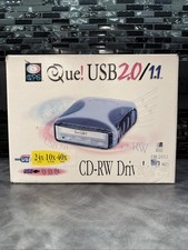 Que Drive USB QPS-525 with case, install CD, cables, charger picture