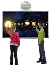 Interactive Smart Board & Projector Combo For Classroom / Office Professionals picture