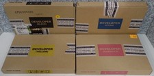 LEXMARK GENUINE 40X3743 40X3744 40X3745 40X3746 Yellow Magenta Black Cyan Set picture