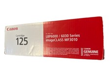 New  Genuine Canon 125 Cartridge Toner For LBP6000 / 6030 & imageCLASS Black picture