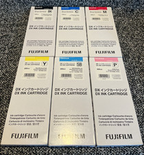 Genuine FujiFilm DX Ink Cartridge Full Set DX100 Date: 2026 - 2028 picture