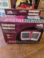 Cyber Acoustics CA2.2 2.0 Computer Speakers (2-Speaker) Magnetically Shielded picture