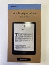 Amazon Kindle Paperwhite Signature Edition 12th Gen 32GB Black New picture