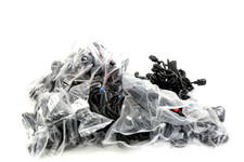 Lot of 82x 4' - 10' NEMA C13 to C14 14AWG-18AWG PDU to CPU/Server AC Power Cords picture