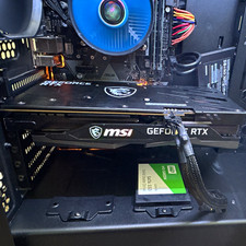iBUYPOWER Trace 4 Custom Gaming Pc i7-8700 16GB RTX 3050 2TB SSD+HDD 5.5TB Total picture